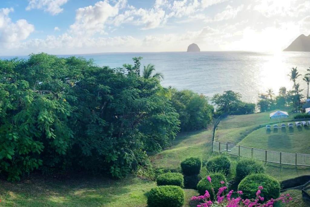 Appartement Terrasse Vue Mer Et Piscine ル・ディアマン エクステリア 写真