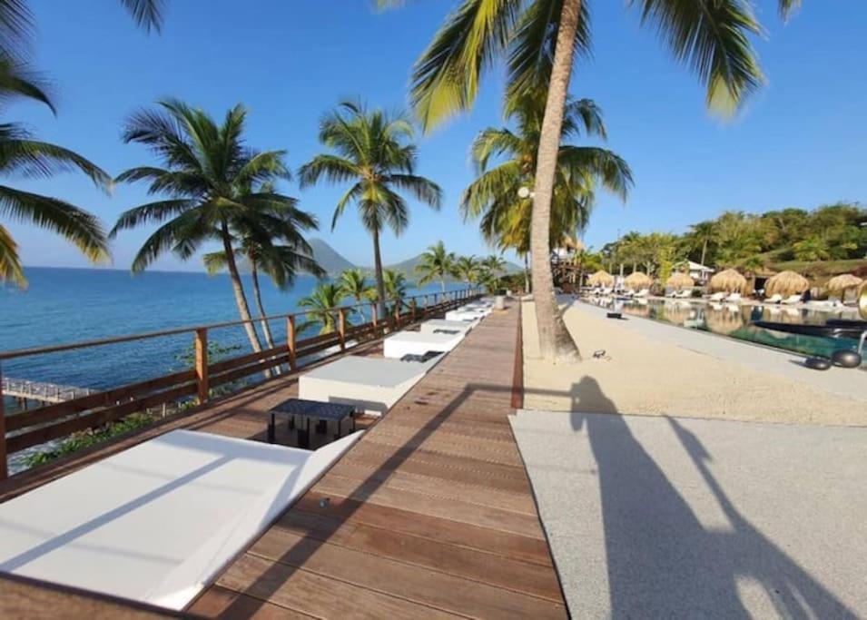 Appartement Terrasse Vue Mer Et Piscine ル・ディアマン エクステリア 写真