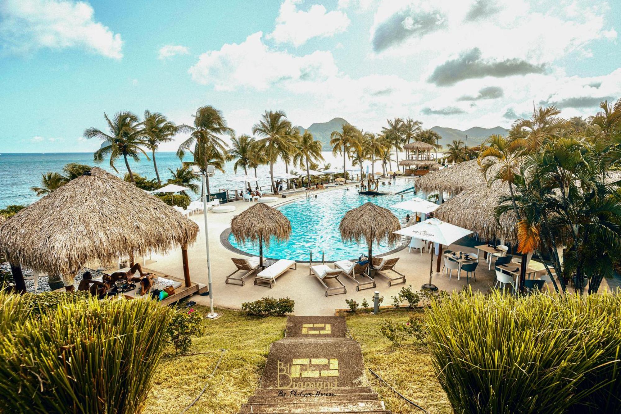 Appartement Terrasse Vue Mer Et Piscine ル・ディアマン エクステリア 写真