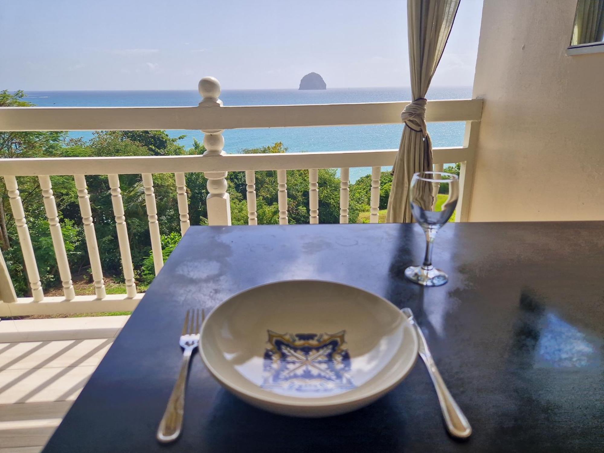 Appartement Terrasse Vue Mer Et Piscine ル・ディアマン エクステリア 写真