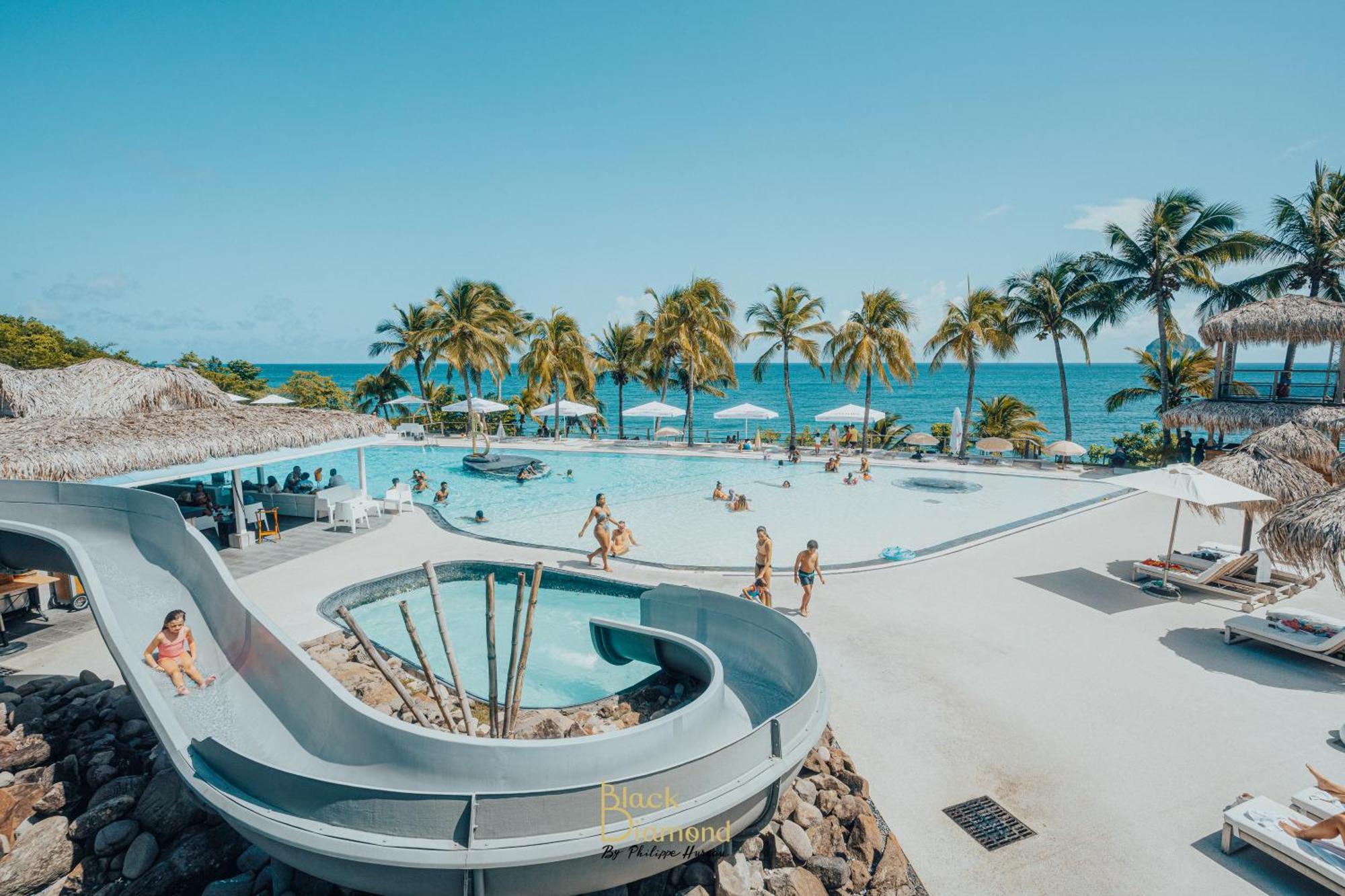 Appartement Terrasse Vue Mer Et Piscine ル・ディアマン エクステリア 写真