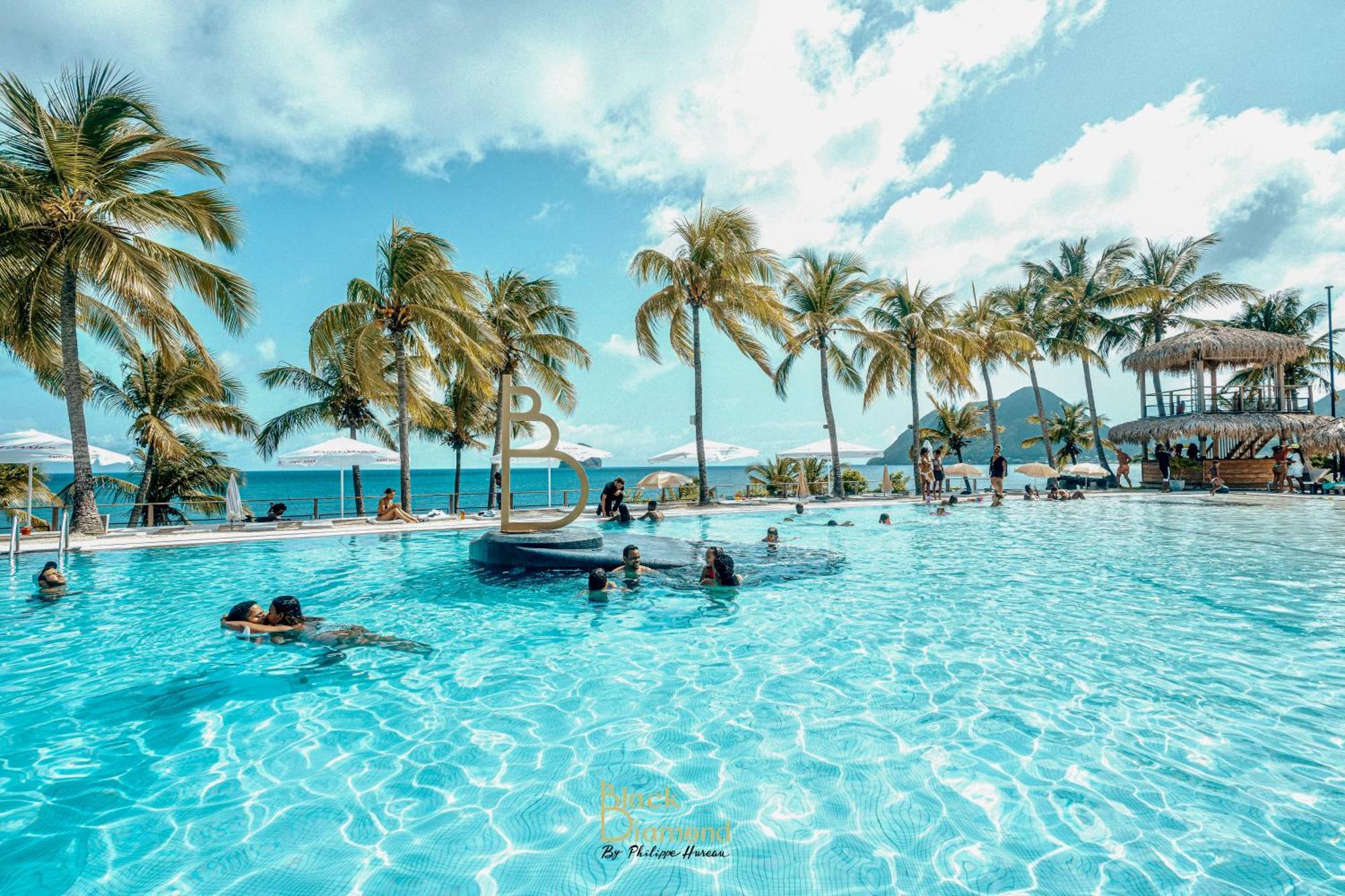 Appartement Terrasse Vue Mer Et Piscine ル・ディアマン エクステリア 写真
