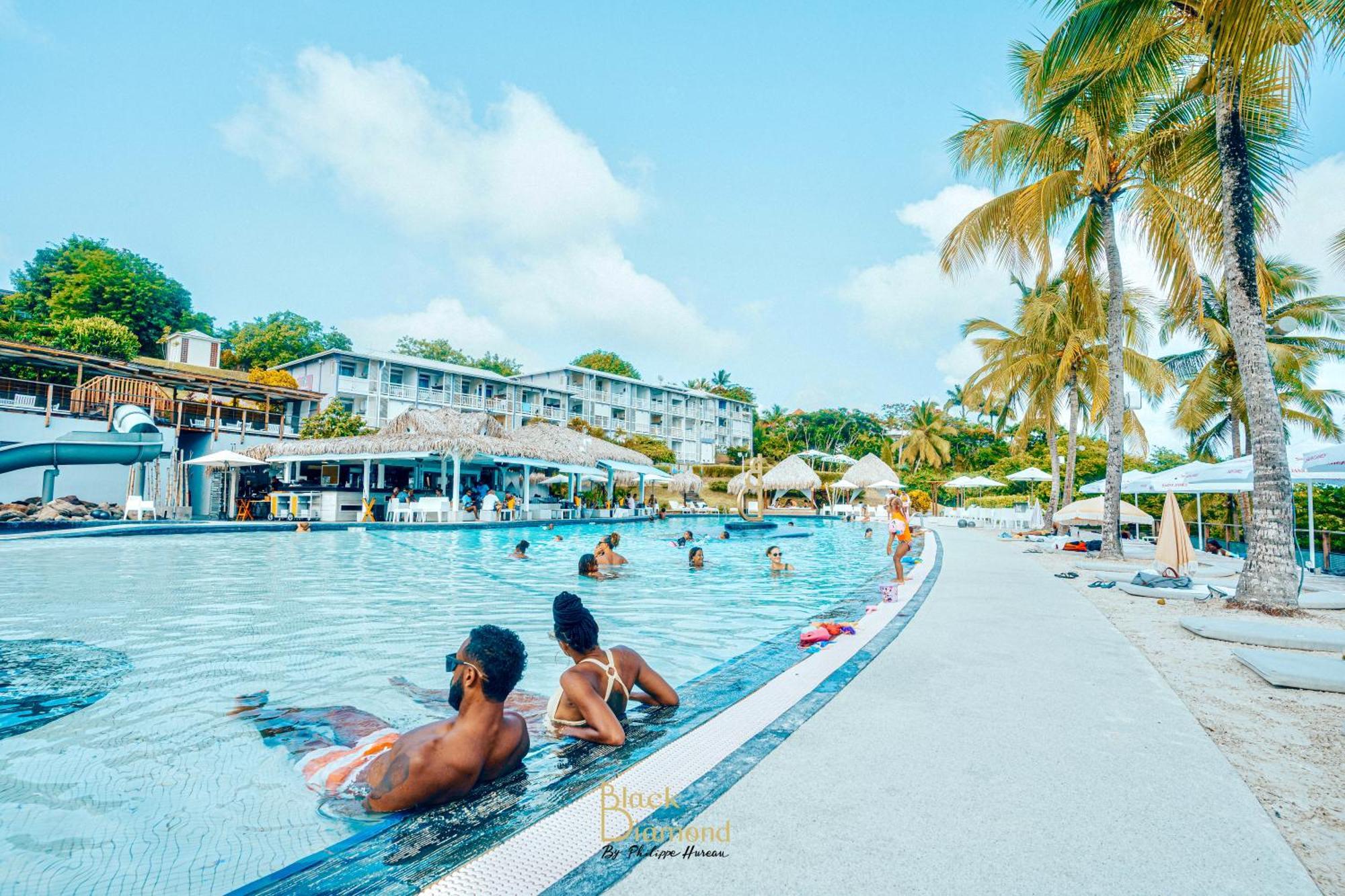 Appartement Terrasse Vue Mer Et Piscine ル・ディアマン エクステリア 写真