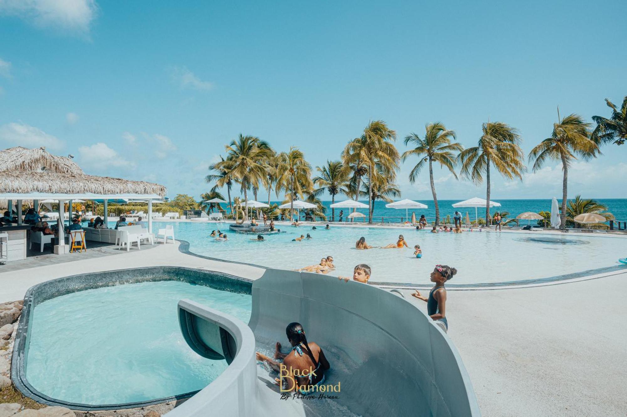 Appartement Terrasse Vue Mer Et Piscine ル・ディアマン エクステリア 写真