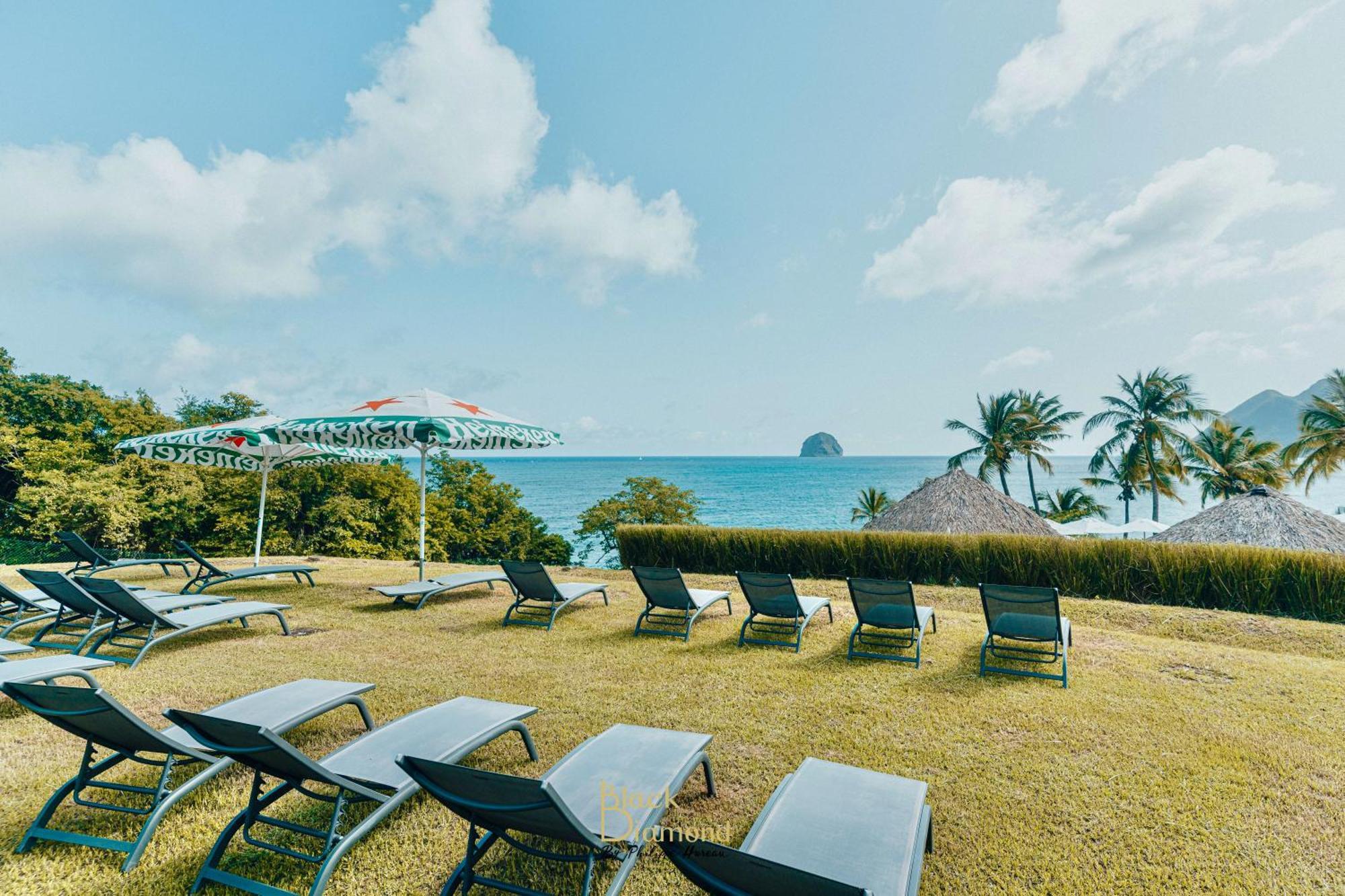 Appartement Terrasse Vue Mer Et Piscine ル・ディアマン エクステリア 写真